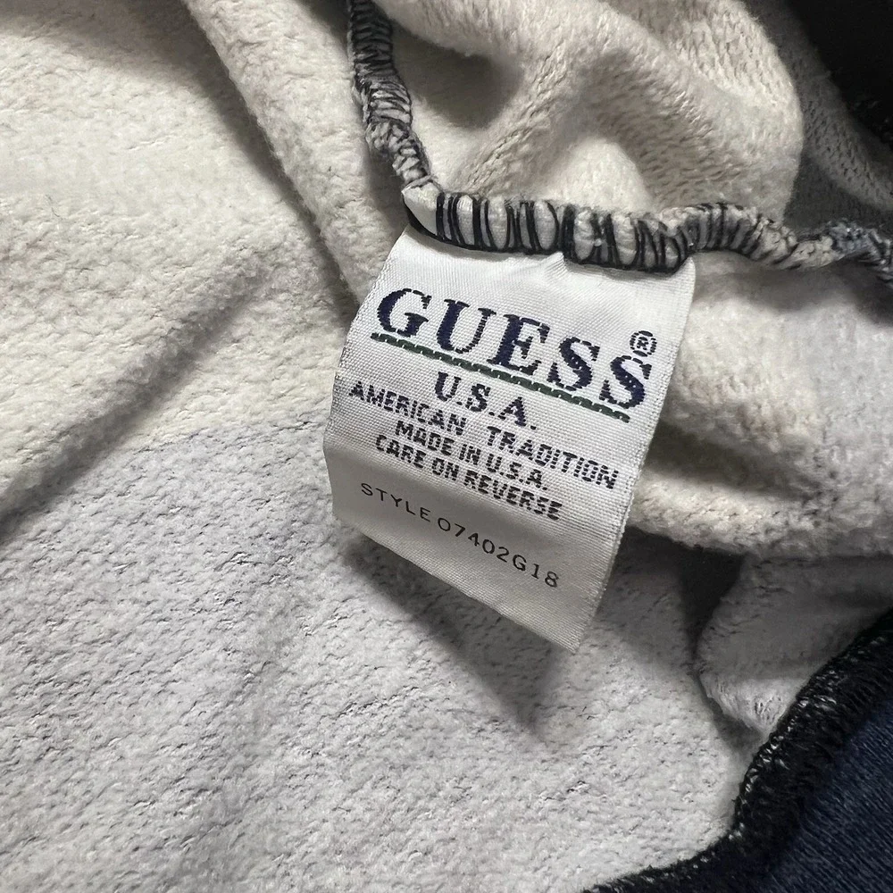 Guess American Tradition Sweater Vintage Men's Size Medium Striped Cotton Multi